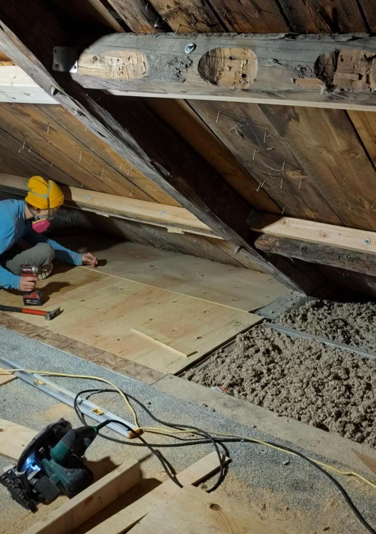 Before view of a high-performance new construction project before Atlas improvements